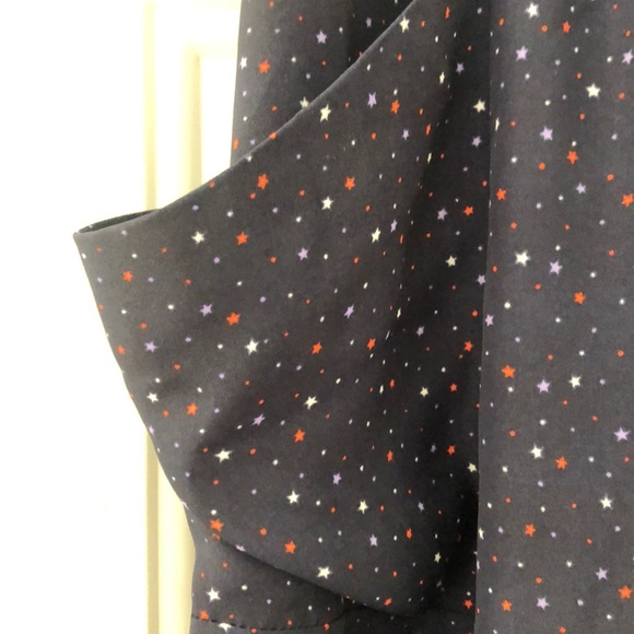 Topshop navy skirt with tiny star print - Picture 4 of 5